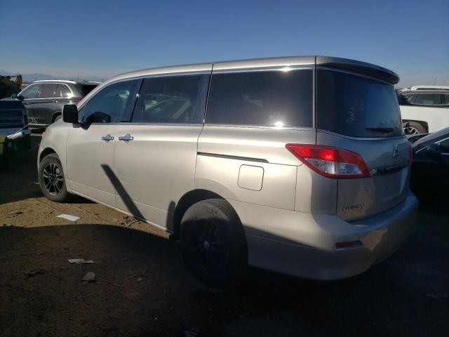 JN8AE2KP9C9044045 - 2012 NISSAN QUEST S GRAY photo 2