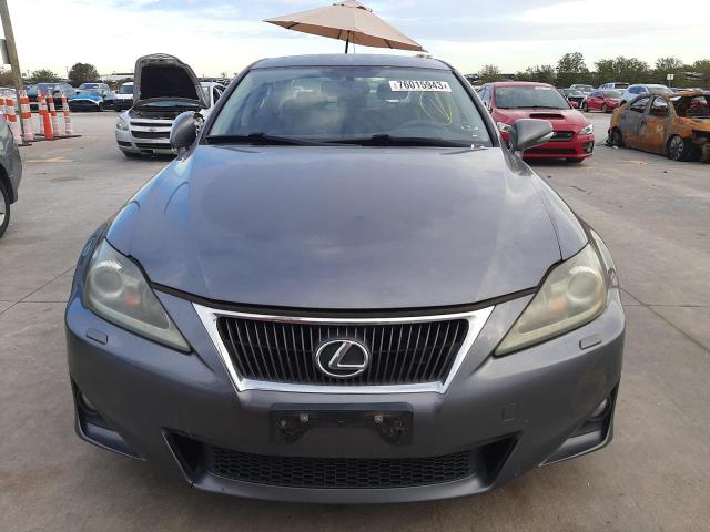 JTHBE5C2XC5030827 - 2012 LEXUS IS 350 GRAY photo 5