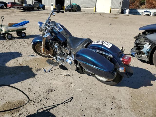 1HD1BMY354Y082995 - 2004 HARLEY-DAVIDSON FLSTF BLUE photo 3