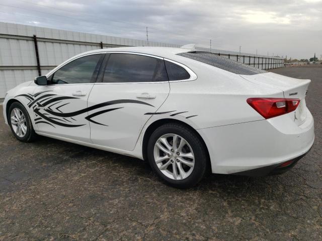 1G1ZE5ST9GF297394 - 2016 CHEVROLET MALIBU LT WHITE photo 2