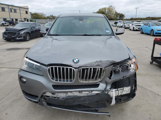 5UXWX9C55E0D28539 - 2014 BMW X3 XDRIVE28I GRAY photo 5