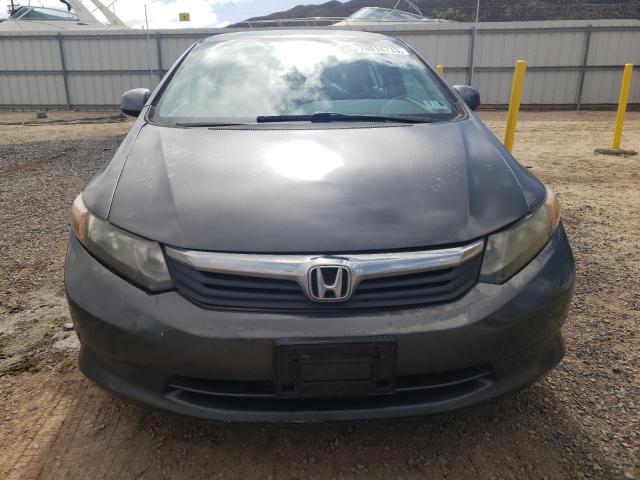 19XFB2F59CE339306 - 2012 HONDA CIVIC LX GRAY photo 5