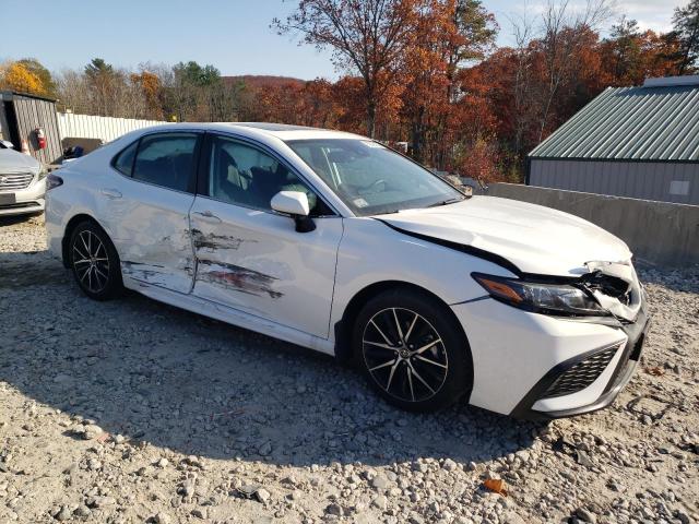 4T1T11BK7PU079437 - 2023 TOYOTA CAMRY SE NIGHT SHADE WHITE photo 4