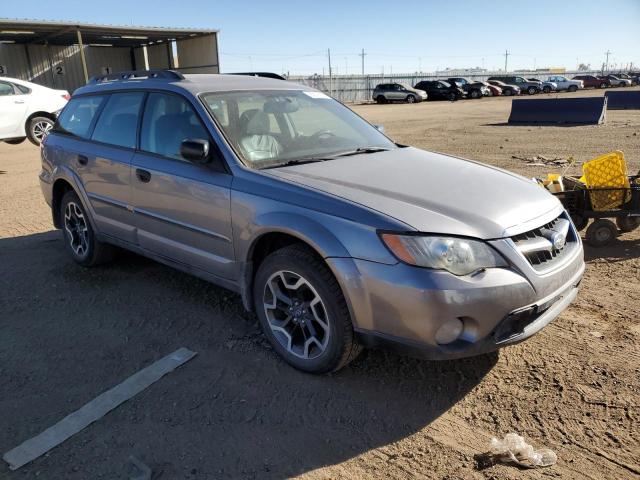 4S4BP61C586342015 - 2008 SUBARU OUTBACK 2.5I GRAY photo 4