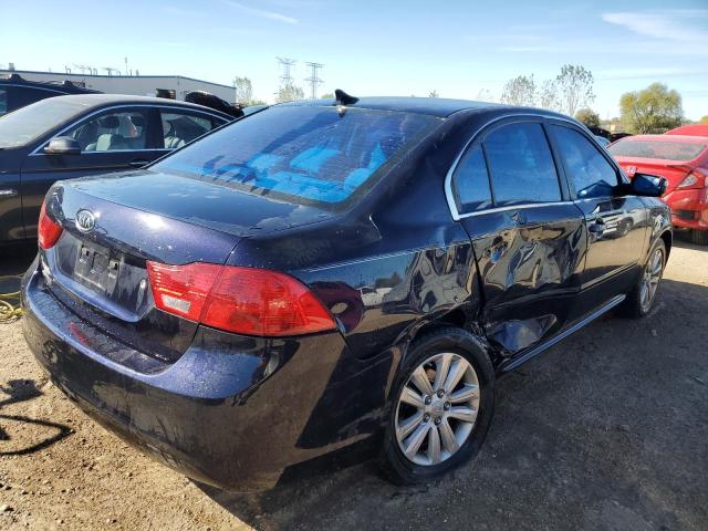 KNAGG4A82A5430961 - 2010 KIA OPTIMA LX BLUE photo 3