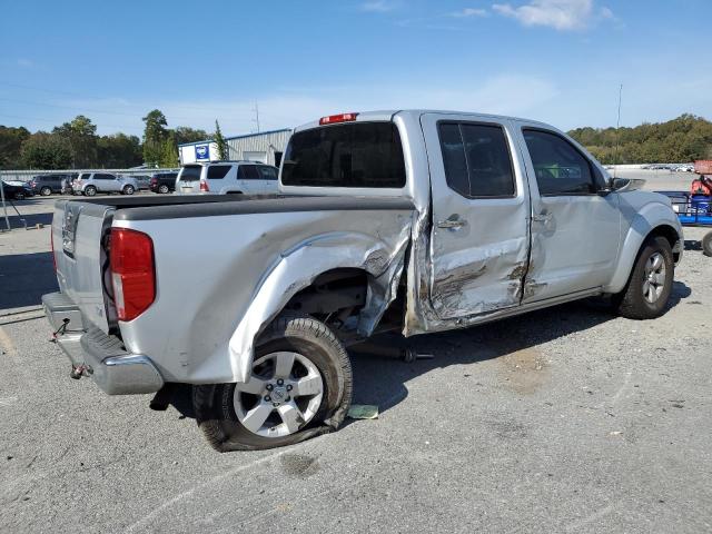 1N6AD0ER4BC440818 - 2011 NISSAN FRONTIER S SILVER photo 3