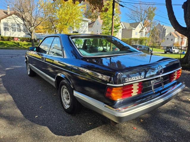 WDBCA44D0FA180094 - 1985 MERCEDES-BENZ 500 SEC BLUE photo 3