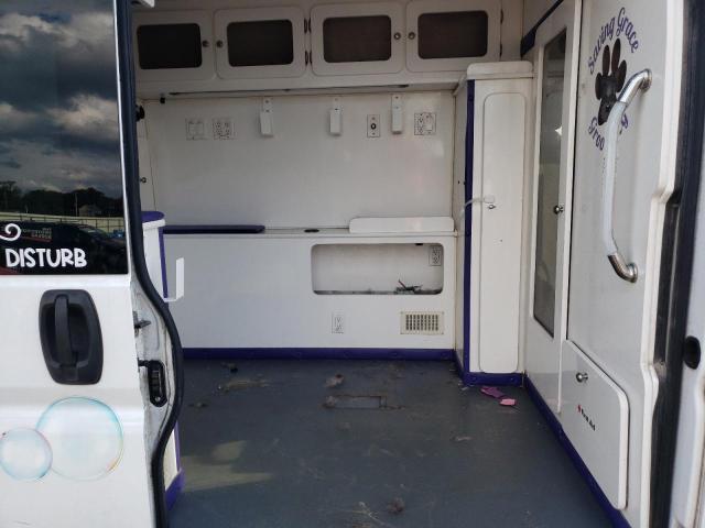 3C6TRVDG8HE543310 - 2017 RAM PROMASTER 2500 HIGH თეთრი ფოტო 10