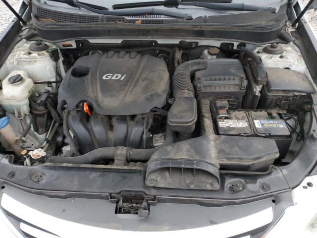 5NPEB4AC4EH834184 - 2014 HYUNDAI SONATA GLS WHITE photo 11