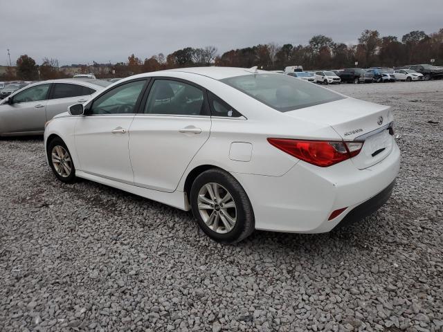 5NPEB4AC4EH834184 - 2014 HYUNDAI SONATA GLS WHITE photo 2