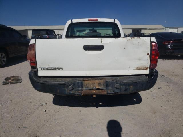 5TENX22N56Z302043 - 2006 TOYOTA TACOMA WHITE photo 6