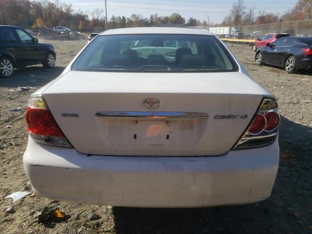 4T1BE32K15U429914 - 2005 TOYOTA CAMRY LE WHITE photo 6