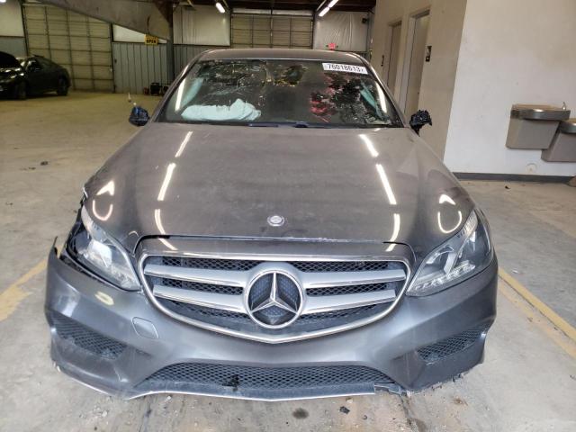 WDDHF5KB9GB329670 - 2016 MERCEDES-BENZ E 350 GRAY photo 5