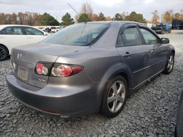 1YVHP80D675M35466 - 2007 MAZDA 6 S GRAY photo 3