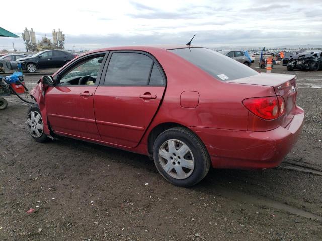 1NXBR30E37Z787147 - 2007 TOYOTA COROLLA CE RED photo 2