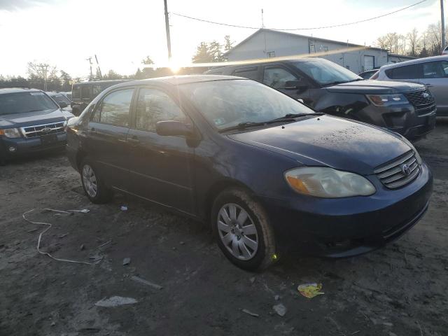 2T1BR32E73C026601 - 2003 TOYOTA COROLLA CE BLUE photo 4