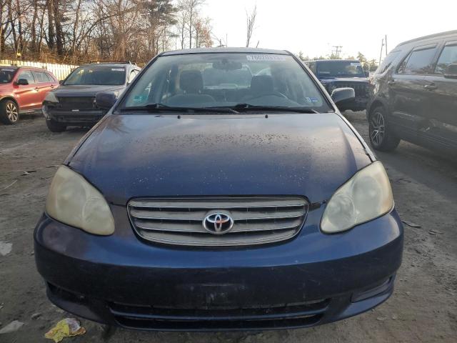 2T1BR32E73C026601 - 2003 TOYOTA COROLLA CE BLUE photo 5