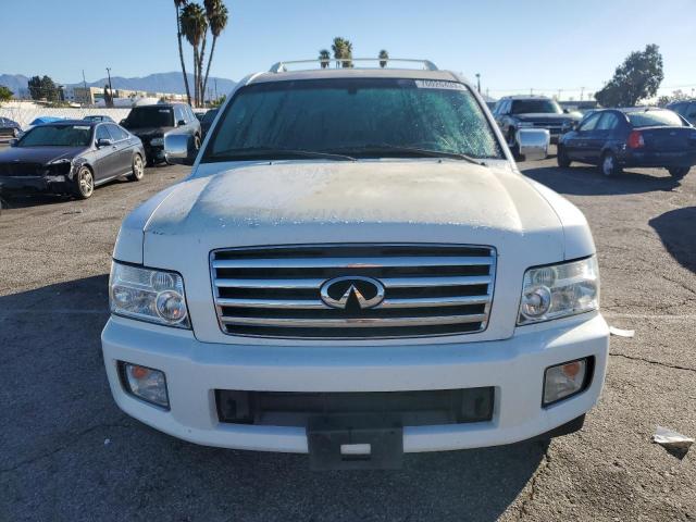 5N3AA08A77N800227 - 2007 INFINITI QX56 WHITE photo 5