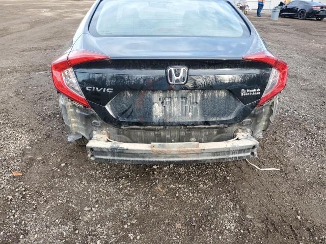 2HGFC2F5XLH013582 - 2020 HONDA CIVIC LX BLACK photo 6