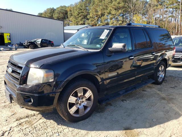 1FMFK20518LA56871 - 2008 FORD EXPEDITION EL LIMITED BLACK photo 1