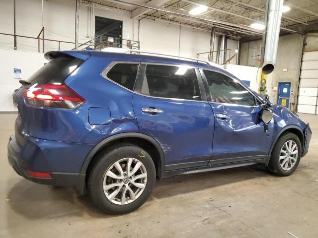 KNMAT2MV8KP523208 - 2019 NISSAN ROGUE S BLUE photo 3