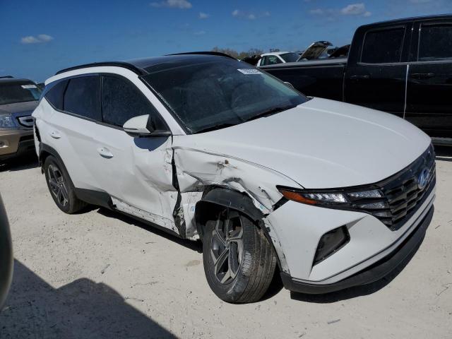 KM8JFCA17NU025341 - 2022 HYUNDAI TUCSON SEL CONVENIENCE WHITE photo 4