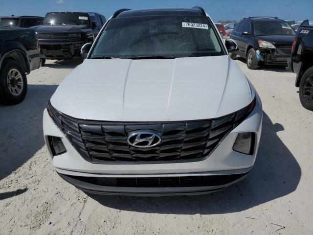 KM8JFCA17NU025341 - 2022 HYUNDAI TUCSON SEL CONVENIENCE WHITE photo 5