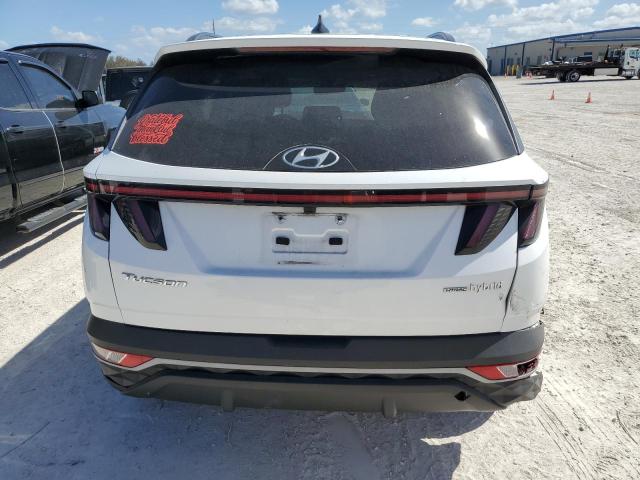 KM8JFCA17NU025341 - 2022 HYUNDAI TUCSON SEL CONVENIENCE WHITE photo 6