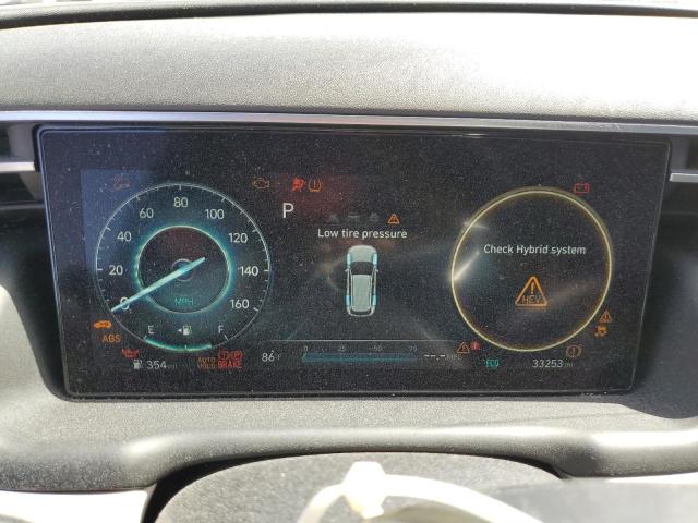 KM8JFCA17NU025341 - 2022 HYUNDAI TUCSON SEL CONVENIENCE WHITE photo 9