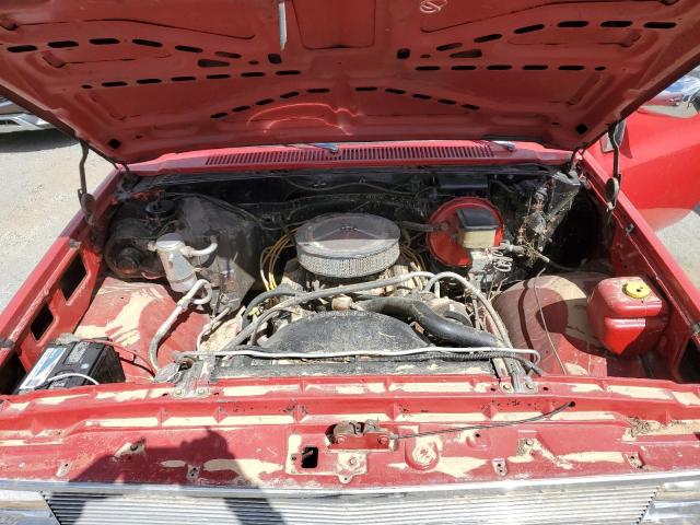 1GCCC14G8BS112568 - 1981 CHEVROLET C10 RED photo 11