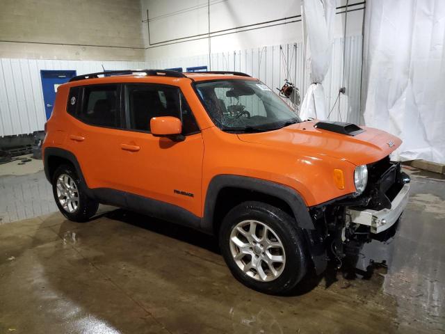 ZACCJBBT0FPB96392 - 2015 JEEP RENEGADE LATITUDE ORANGE photo 4