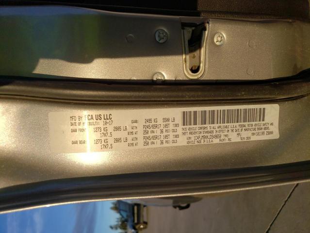 1C4PJMBXXJD549650 - 2018 JEEP CHEROKEE TRAILHAWK GRAY photo 12