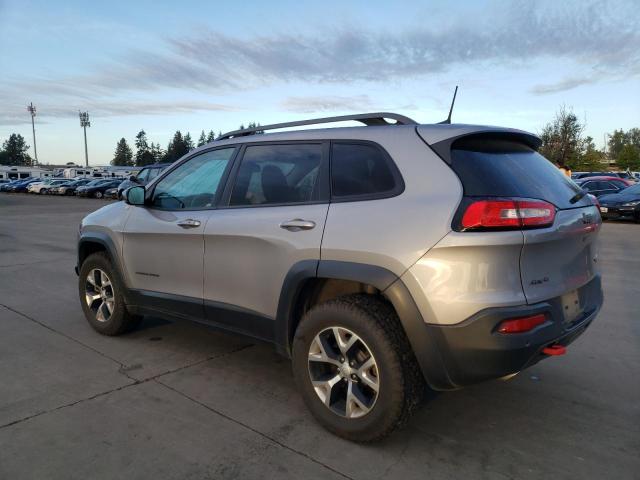 1C4PJMBXXJD549650 - 2018 JEEP CHEROKEE TRAILHAWK GRAY photo 2