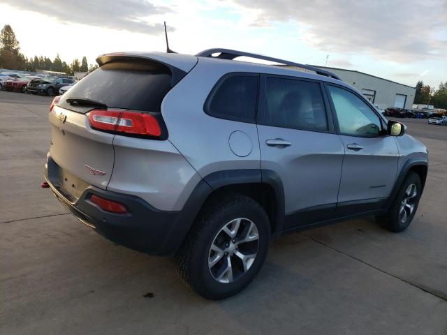 1C4PJMBXXJD549650 - 2018 JEEP CHEROKEE TRAILHAWK GRAY photo 3