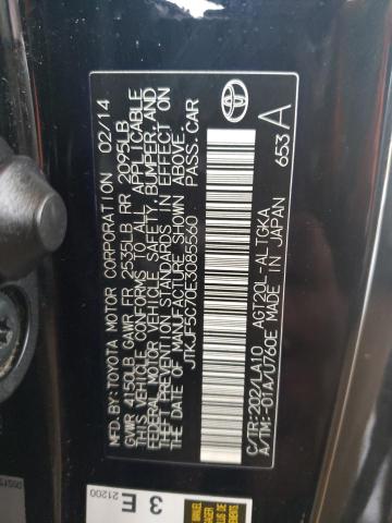 JTKJF5C70E3085560 - 2014 TOYOTA SCION TC 黑色 照片 13