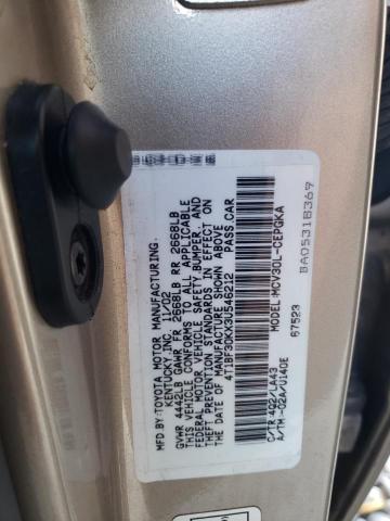 4T1BF30KX3U546212 - 2003 TOYOTA CAMRY LE TAN photo 13