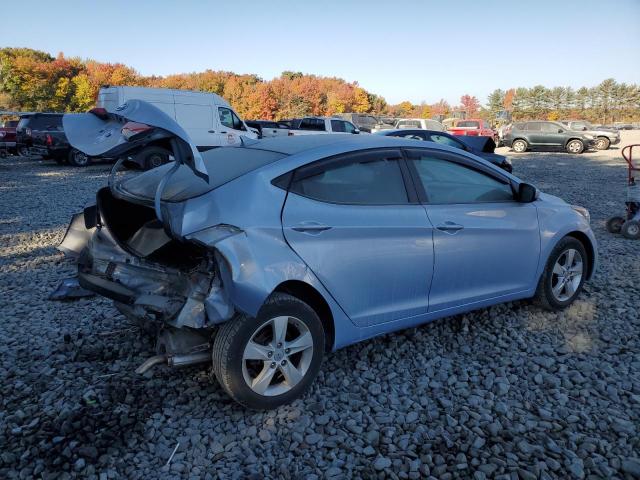 KMHDH4AE5DU761015 - 2013 HYUNDAI ELANTRA GLS BLUE photo 3