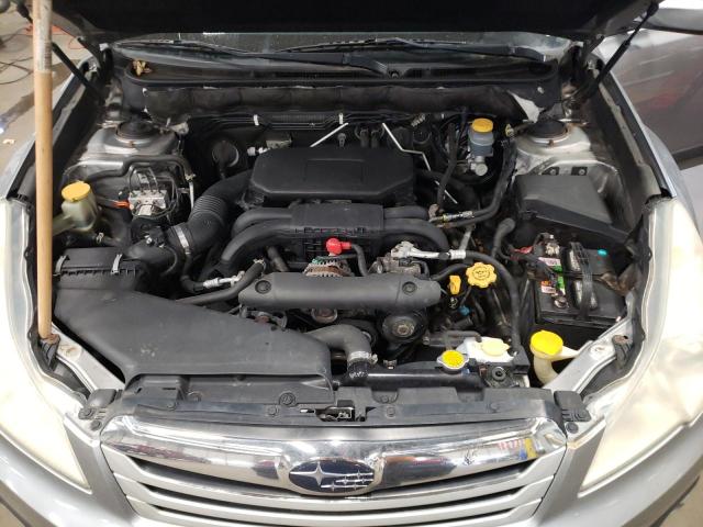 4S4BRCKC2B3354316 - 2011 SUBARU OUTBACK 2.5I LIMITED SILVER photo 12