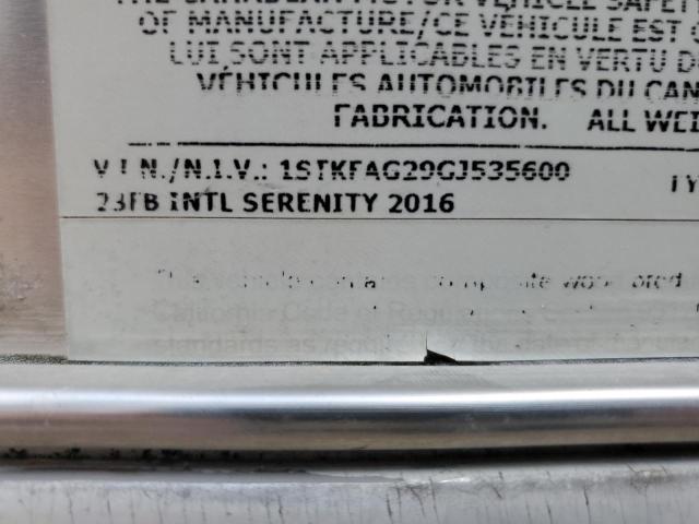 1STKFAG29GJ535600 - 2016 AIRS INTERNATIO 银色 照片 10