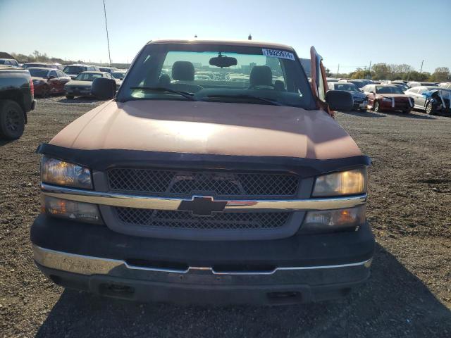 1GCEC14X34Z284462 - 2004 CHEVROLET SILVERADO C1500 ORANGE photo 5