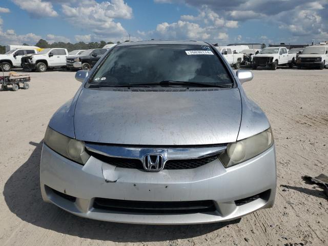 19XFA1F9XAE024673 - 2010 HONDA CIVIC EXL ვერცხლისფერი ფოტო 5
