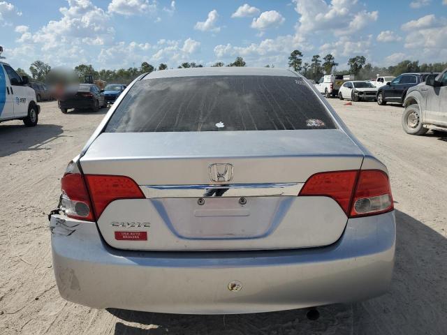 19XFA1F9XAE024673 - 2010 HONDA CIVIC EXL ვერცხლისფერი ფოტო 6