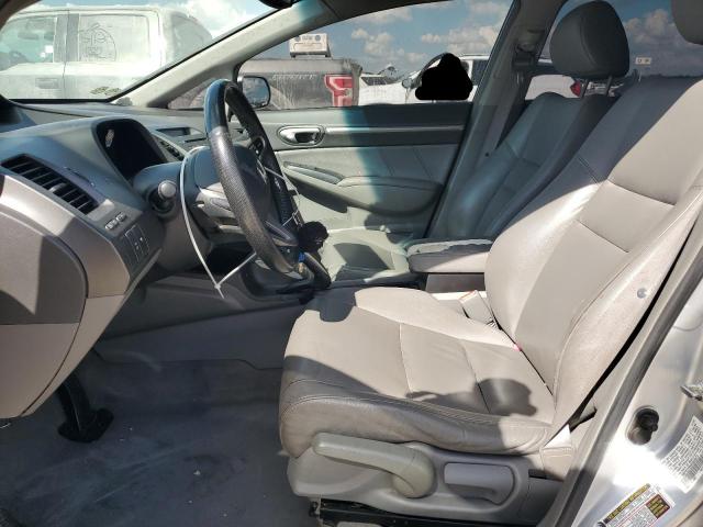 19XFA1F9XAE024673 - 2010 HONDA CIVIC EXL ვერცხლისფერი ფოტო 7