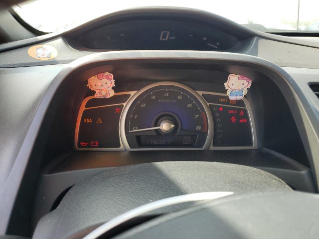 19XFA1F9XAE024673 - 2010 HONDA CIVIC EXL ვერცხლისფერი ფოტო 9