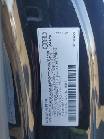 WAU3VAFR2AA031981 - 2010 AUDI S5 PRESTIGE 黑色 照片 13