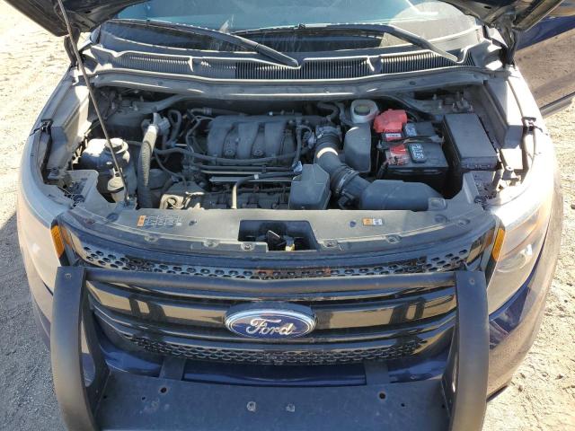 1FM5K8AR4EGA38532 - 2014 FORD EXPLORER POLICE INTERCEPTOR BLUE photo 12