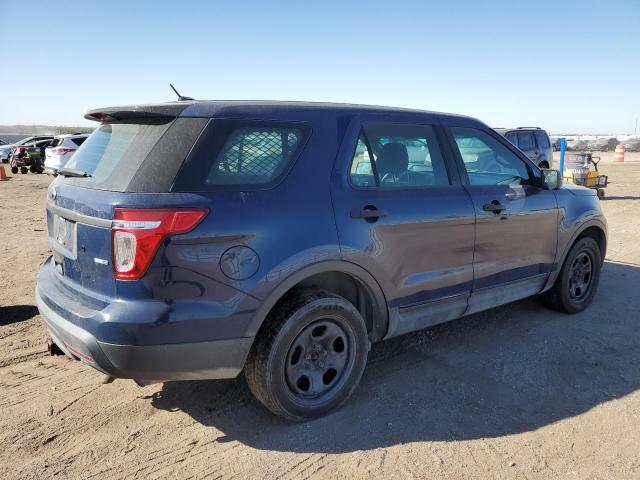 1FM5K8AR4EGA38532 - 2014 FORD EXPLORER POLICE INTERCEPTOR 蓝色 照片 3