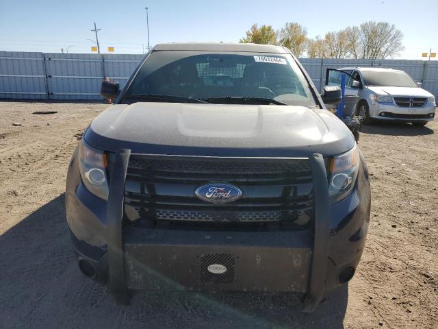 1FM5K8AR4EGA38532 - 2014 FORD EXPLORER POLICE INTERCEPTOR BLUE photo 5