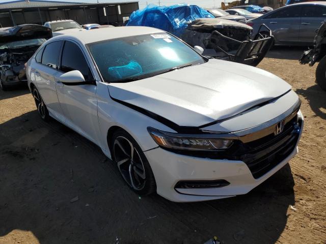 1HGCV1F33JA204407 - 2018 HONDA ACCORD SPORT WHITE photo 4