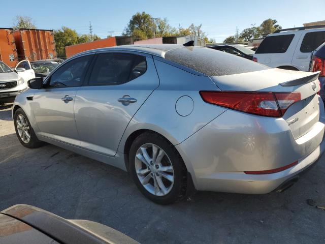 5XXGN4A71CG070645 - 2012 KIA OPTIMA EX GRAY photo 2